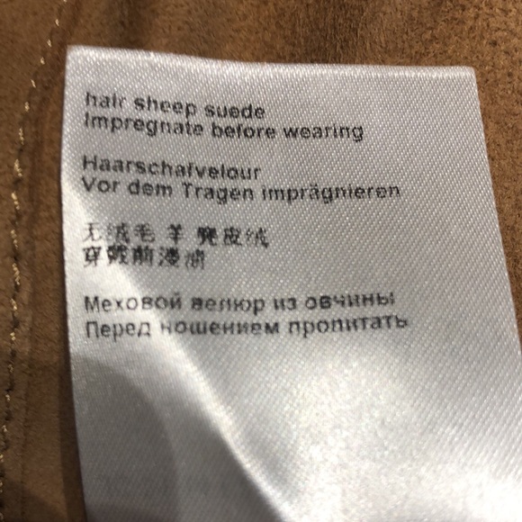 Marccain Hair Sheep Suede jacket - Picture 6 of 8